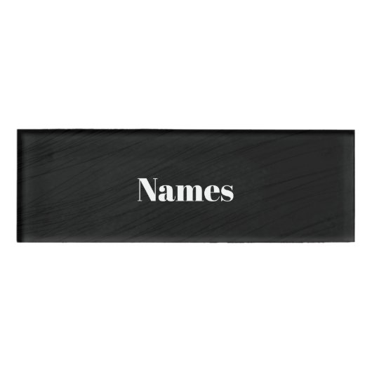 Creëer Uw eigen Aangepast Naambadge (Voorkant)