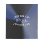 Creëer Uw eigen Aangepast Notitieblok (Voorkant)