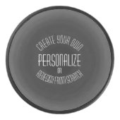 Creëer uw eigen — aangepast ontwerp hockey puck (Voorkant)