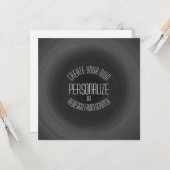 Creëer uw eigen — aangepast ontwerp kaart (Voorkant / Achterkant in situ)