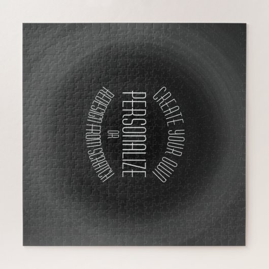 Creëer uw eigen — aangepast ontwerp legpuzzel (Horizontaal)