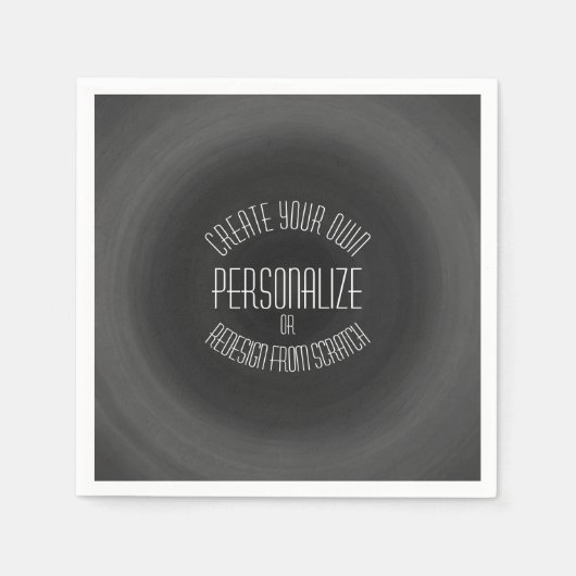 Creëer uw eigen — aangepast ontwerp servet (Voorkant)