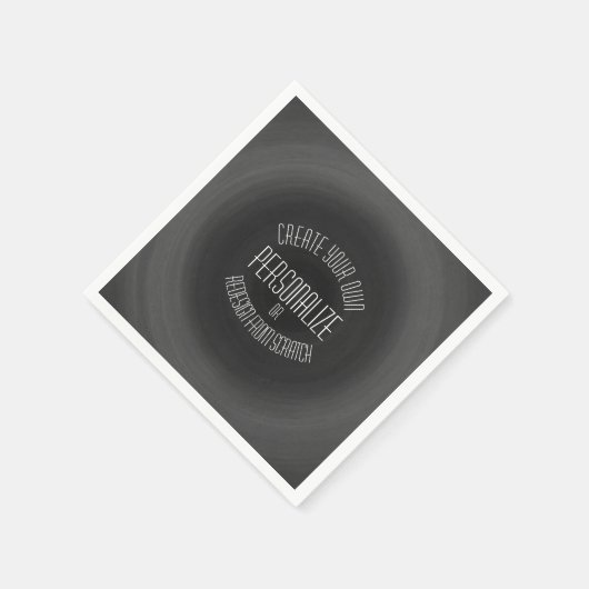 Creëer uw eigen — aangepast ontwerp servet (Hoek)