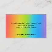 Creëer uw eigen aangepast ontwerp voor speciale re visitekaartje (Achterkant)