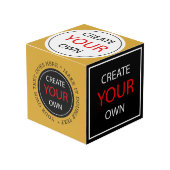 Creëer Uw eigen — Aangepast, op maat, foto/Aangepa Kubus (Voorkant hoekig)