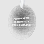 Creëer Uw eigen Aangepast Ornament (voorkant)