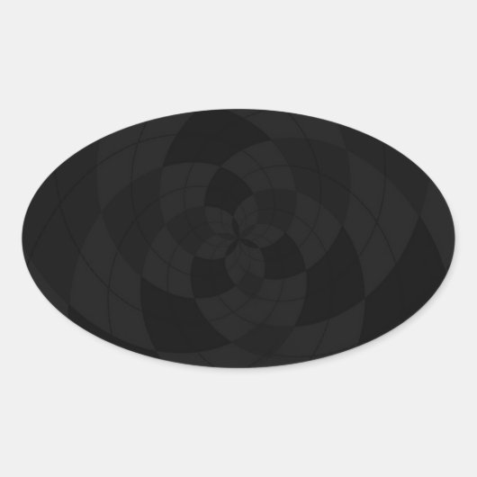 Creëer Uw eigen Aangepast Ovale Sticker (Voorkant)