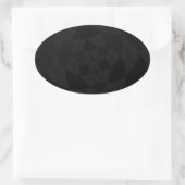 Creëer Uw eigen Aangepast Ovale Sticker (Tas)