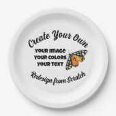 Creëer Uw eigen Aangepast Papieren Bordje (Voorkant)