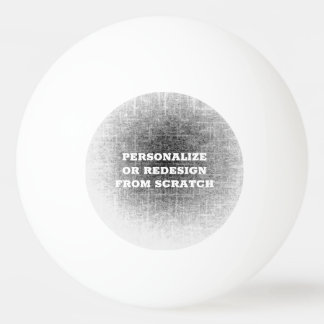 Creëer Uw eigen Aangepast Pingpongbal