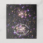 Creëer Uw eigen Aangepast Plaatskaartje (Buitenkant ongevouwen)