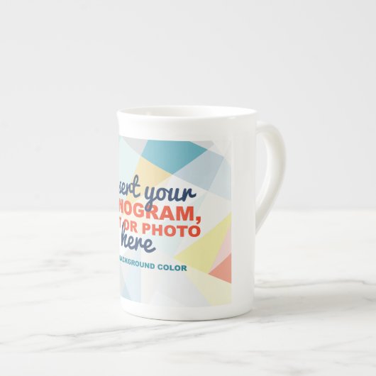 Creëer Uw eigen Aangepast Porselein Kop (Voorkant rechts)