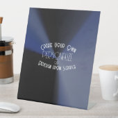 Creëer Uw eigen Aangepast Reclamebord Met Voetstuk (Insitu)