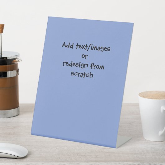 Creëer Uw eigen Aangepast Reclamebord Met Voetstuk (Insitu)