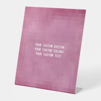 Creëer Uw eigen Aangepast Reclamebord Met Voetstuk