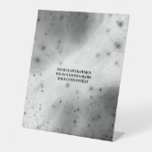 Creëer Uw eigen Aangepast Reclamebord Met Voetstuk (Voorkant)