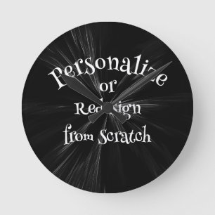 Creëer Uw eigen Aangepast Ronde Klok