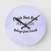 Creëer Uw eigen Aangepast Ronde Klok (Voorkant)