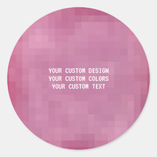 Creëer Uw eigen Aangepast Ronde Sticker