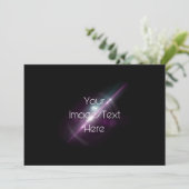 Creëer Uw eigen Aangepast Save The Date (Staand voorkant)