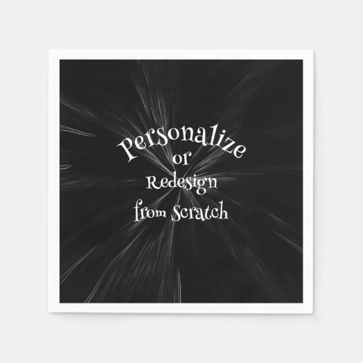 Creëer Uw eigen Aangepast Servet (Voorkant)
