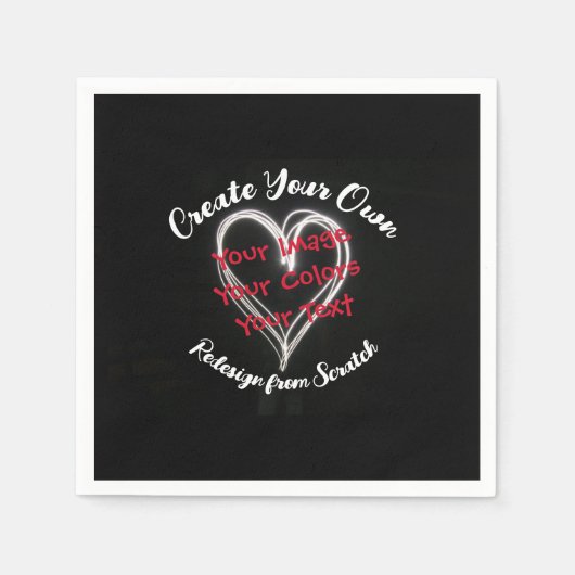 Creëer Uw eigen Aangepast Servet (Voorkant)