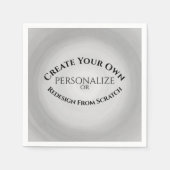 Creëer Uw eigen Aangepast Servet (Voorkant)