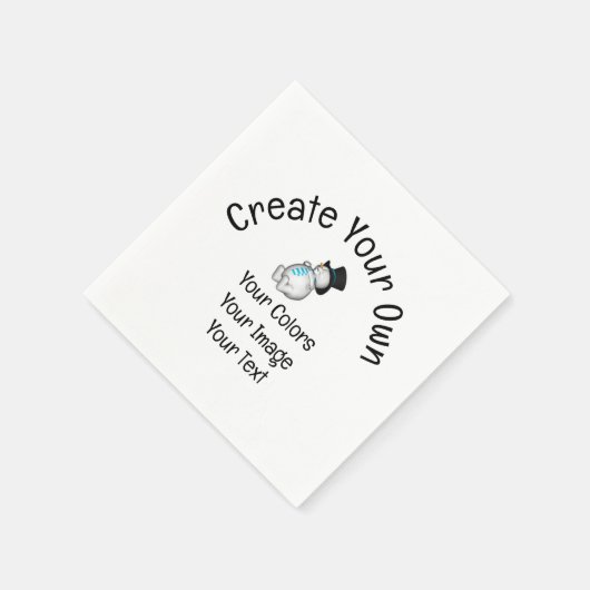 Creëer Uw eigen Aangepast Servet (Hoek)