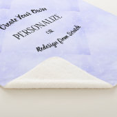 Creëer Uw eigen Aangepast Sherpa Deken (3/4)