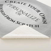 Creëer Uw eigen Aangepast Sherpa Deken (3/4)