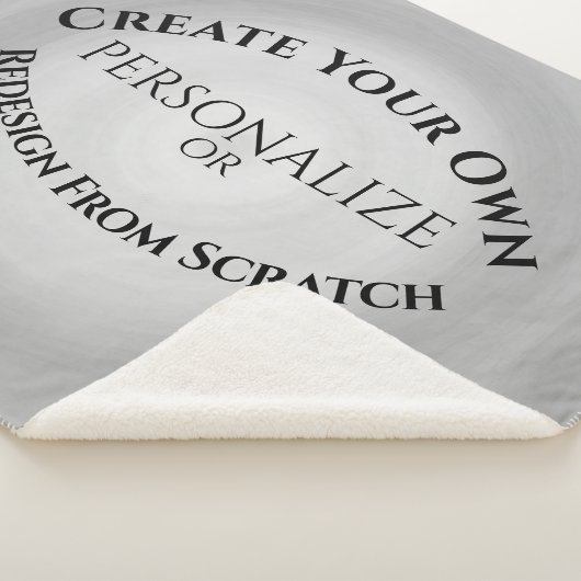 Creëer Uw eigen Aangepast Sherpa Deken (3/4)