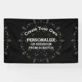 Creëer Uw eigen Aangepast Spandoek (Horizontaal)