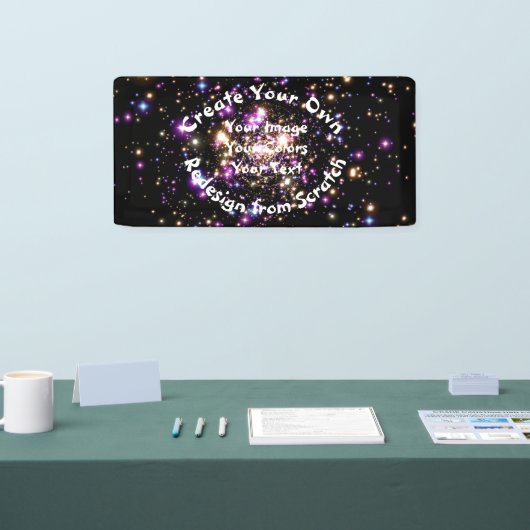 Creëer Uw eigen Aangepast Spandoek (Beurs)