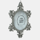 Creëer Uw eigen Aangepast Tin Sneeuwvlok Ornament (Links)