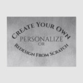 Creëer Uw eigen Aangepast Tissuepapier (Voorkant)