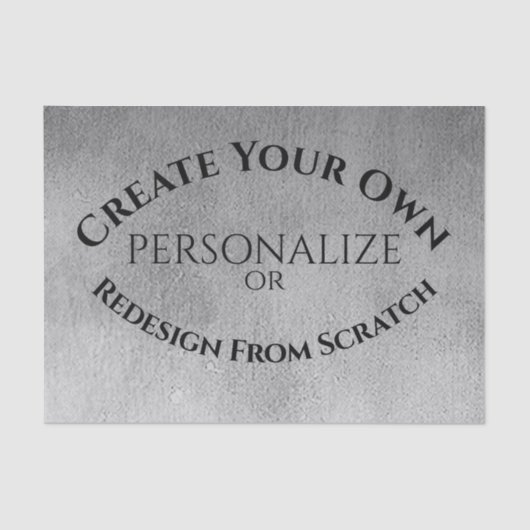 Creëer Uw eigen Aangepast Tissuepapier (Voorkant)