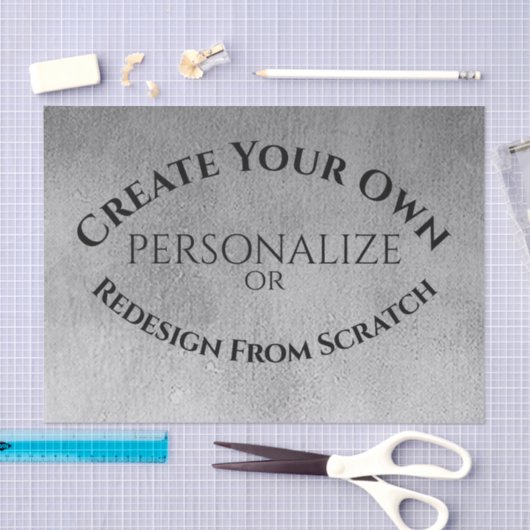 Creëer Uw eigen Aangepast Tissuepapier (Craft)