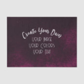 Creëer Uw eigen Aangepast Tissuepapier (Voorkant)