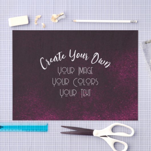 Creëer Uw eigen Aangepast Tissuepapier (Craft)