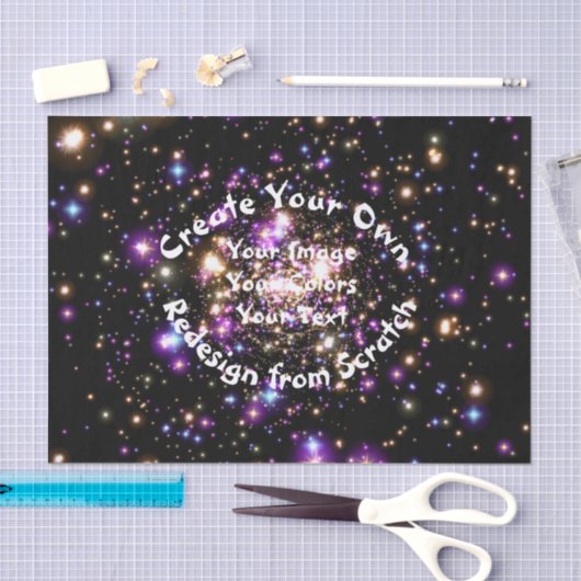 Creëer Uw eigen Aangepast Tissuepapier (Craft)