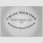 Creëer Uw eigen Aangepast Tissuepapier (Voorkant)