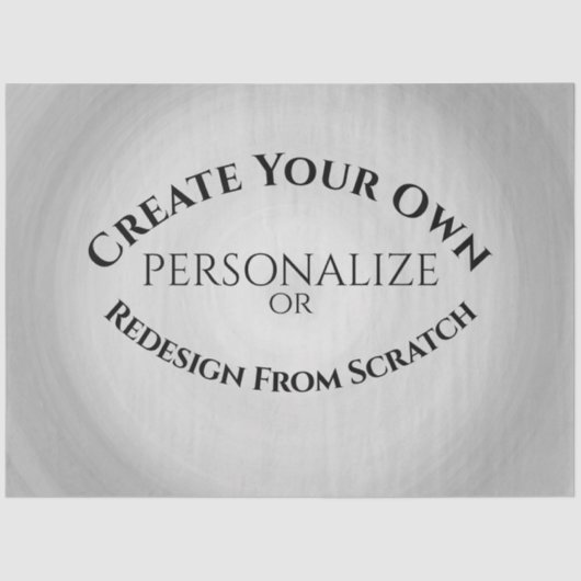 Creëer Uw eigen Aangepast Tissuepapier (Voorkant)