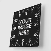 Creëer Uw eigen Aangepast Vierkante Klok (Hoek)