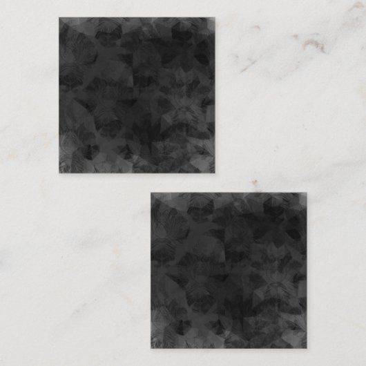 Creëer Uw eigen Aangepast Vierkante Visitekaartje (Voorkant / Achterkant)