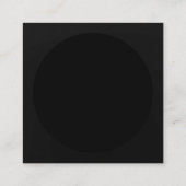 Creëer Uw eigen Aangepast Vierkante Visitekaartje (Achterkant)