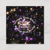 Creëer Uw eigen Aangepast Vierkante Visitekaartje (Voorkant)