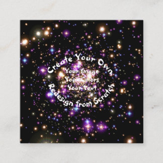 Creëer Uw eigen Aangepast Vierkante Visitekaartje