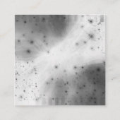 Creëer Uw eigen Aangepast Vierkante Visitekaartje (Achterkant)