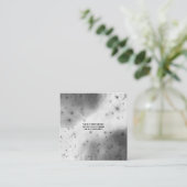 Creëer Uw eigen Aangepast Vierkante Visitekaartje (Staand voorkant)