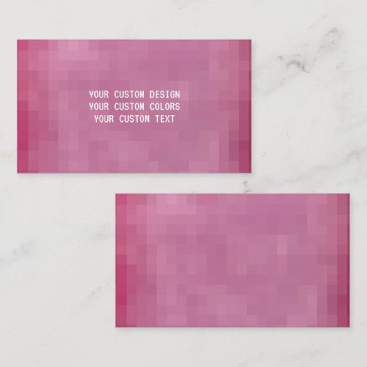 Creëer Uw eigen Aangepast Visitekaartje (Voorkant / Achterkant)